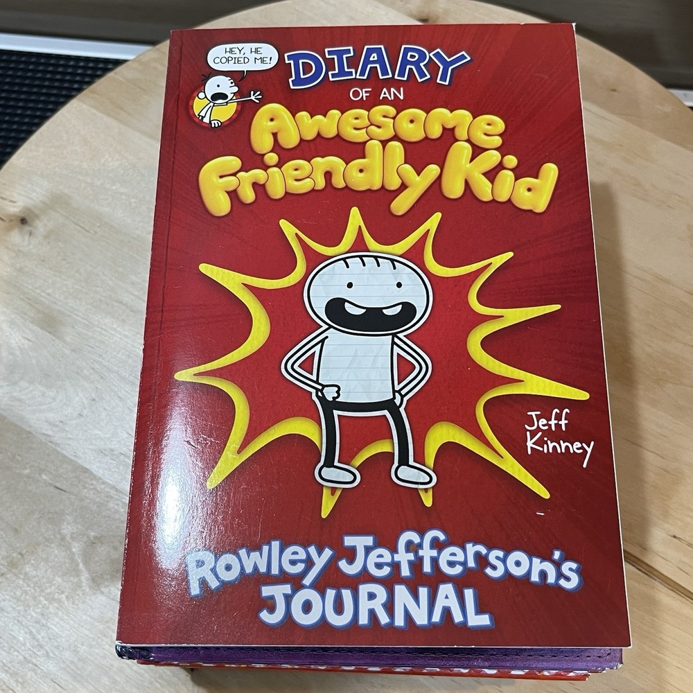 Diary of a Wimpy Kid 6 Book Lot by Jeff Kinney Mixed Hardcovers Hot Mess - Picture 7 of 12